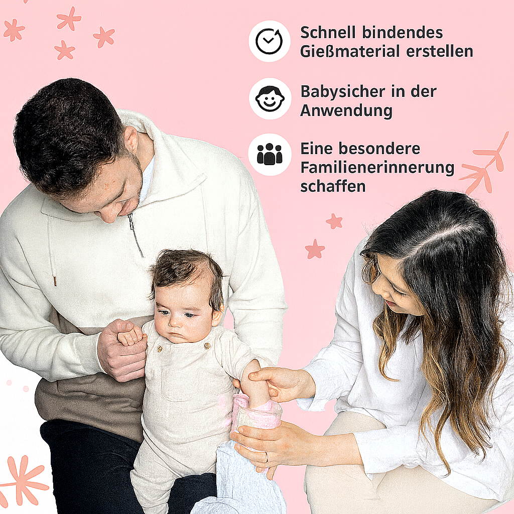 3D Babyabdruckset | MadebyLina